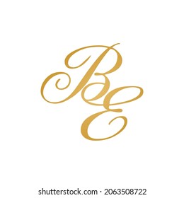 BC initial logo design vektor stock