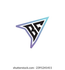 combinación de letras BC genial de marca de logotipo o logotipo inicial de juegos como un diseño de concepto inspirador