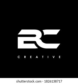 BC Letter Initial Logo Design Template Vector Illustration