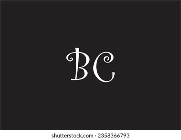 Diseño De Logotipo De Letra BC Y Logotipo De Monograma