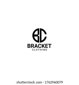 BC Letter Logo Design Template - Letter BC Logo & Icon Design - BC Letter Abstraktes Logo Design