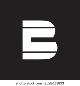 BC letter logo simple easy design, vector icon design idea