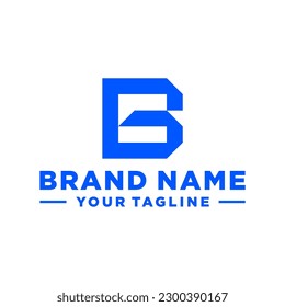BC LOGO FUTURISTISCHE GEOMETRISCHE VEKTORGRAFIK ICON ILLUSTRATION