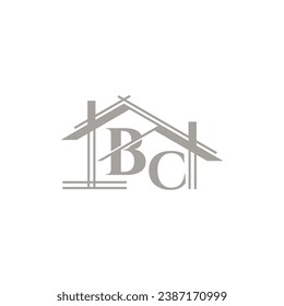 BC logo with a home form element which means a real estate company