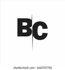 BC Logo Letters white background