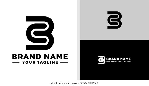 BC LOGO MONOGRAM BOLD SIMPLE EDITABLE