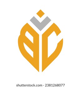 logotipo de bc Sencillo, limpio y elegante