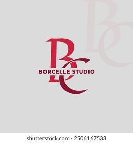 BC Name Logo Design Vektor Format EPS 10