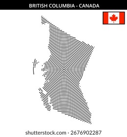 BC outline with concentric circles