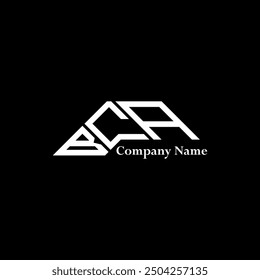 BCA logo design, BCA simple and modern logo. BCA luxurious alphabet design  