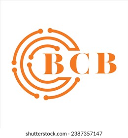 BCB letter design. BCB letter technology logo design on white background. BCB Monogram logo design for entrepreneur and business. svg