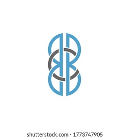 BCB letter icon design vector svg