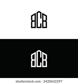 BCB logo. B C B design. White BCB letter. BCB SET, B C B letter logo design. Initial letter BCB linked circle uppercase monogram logo. svg
