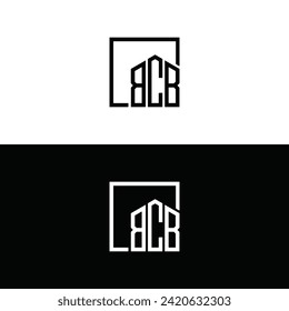 BCB logo. B C B design. White BCB letter. BCB SET, B C B letter logo design. Initial letter BCB linked circle uppercase monogram logo. svg