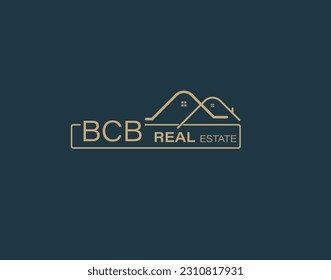 BCB Real Estate and Consultants Logo Design Vectors images. Luxury Real Estate Logo Design svg