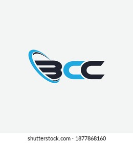 Bcc Letter Logo Design Letter Shape Stock Vector (royalty Free 