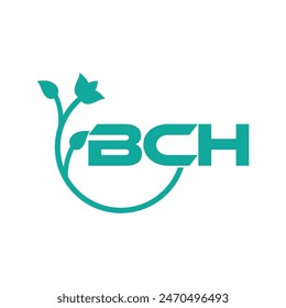 BCH letter logo vector design, BCH simple and modern logo. BCH luxurious alphabet design