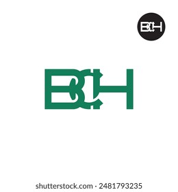 BCH Logo Letter Monogram Design