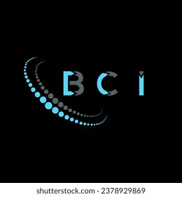 BCI letter logo creative design. BCI unique design.
