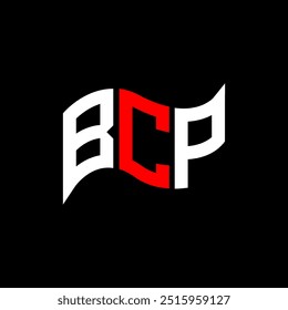 Design de logotipo BCP, logotipo simples e moderno BCP. BCP design de alfabeto luxuoso  