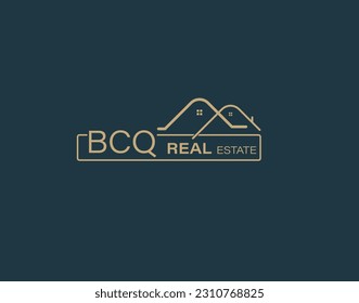 BCQ Real Estate and Consultants Logo Design Vectors images. Luxury Real Estate Logo Design