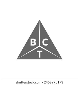 BCT-Buchstabe Logo Design auf weißem Hintergrund. Kreatives modernes BCT-Buchstaben-Logo-Design. Vektorgrafik-Design.
Letters BCT, BCT-Logo Vektorgrafik Vorlage. 