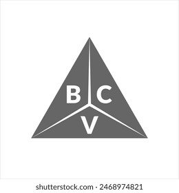 BCV letter logo design on white background. Creative  modern BCV letter logo design. Vector design.
Letters BCV, BCV logo  vector template.