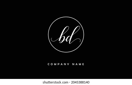 BD, DB, Alphabets Letters Logo Monogramm
