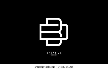 BD, DB, D, B, Abstract Letters Logo Monogram