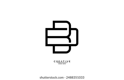 BD, DB, D, B, Abstract Letters Logo Monogram
