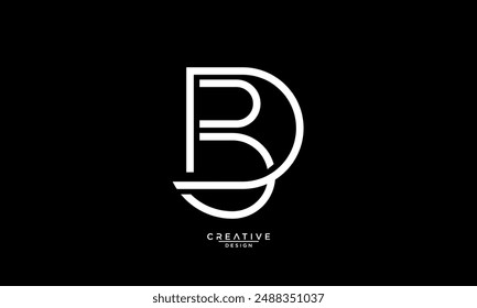 BD, DB, D, B, Abstract Letters Logo Monogram