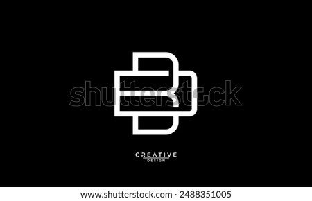 BD, DB, D, B, Abstract Letters Logo Monogram