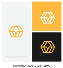 BD Diamond Arrow Modern Logo