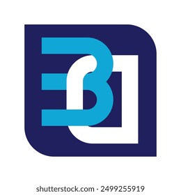 Logo BD ED 3 icono Plantilla
