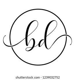 Bd Icon Logo Stock Vector (Royalty Free) 1239032752 | Shutterstock