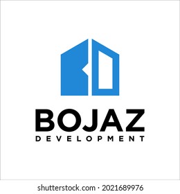 BD letter logo design vector