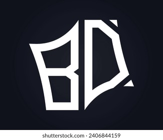 BD-Brief-Logo-Design, Vektorgrafik