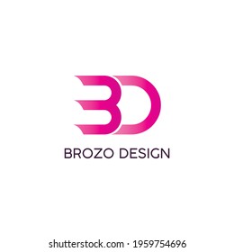 Bd Letter Logo - BD Letter Mark