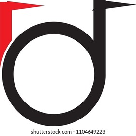 bd letter logo vector