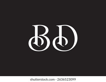 Diseño de Logo BD Diseño de Logo Creativo y Moderno