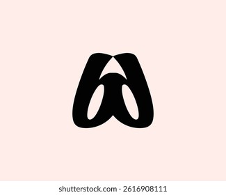 BD logo design vector template. BD