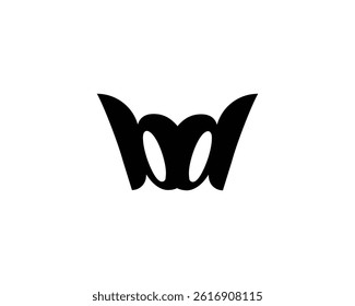 BD logo design vector template. BD