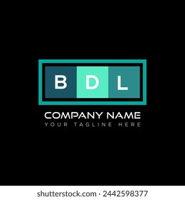 BDL letter logo abstract design. BDL unique design. BDL.
