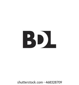 Bdl Logo Vector Graphic Branding Letter Stock Vector (Royalty Free ...