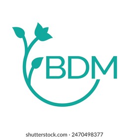 BDM letter logo vector design, BDM simple and modern logo. BDM luxurious alphabet design