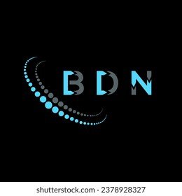 BDN-Buchstaben Logo kreatives Design. BDN einzigartiges Design.
