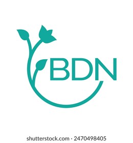 Diseño de Vector de logotipo de letra BDN, logotipo simple y moderno de BDN. Diseño de alfabeto de lujo BDN