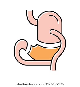 bdp bariatric color icon vector. bdp bariatric sign. isolated symbol illustration