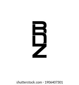bdz letter original monogram logo design