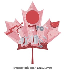 be active men in Canada